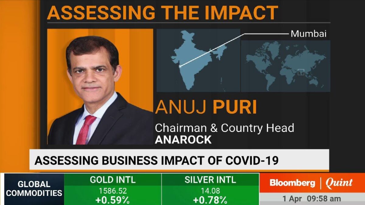 Anuj Puri On The Impact Of 21-Day Lockdown On Real Estate Sector