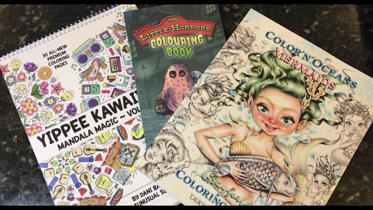 Coloring Book Haul (once more!) May 2021