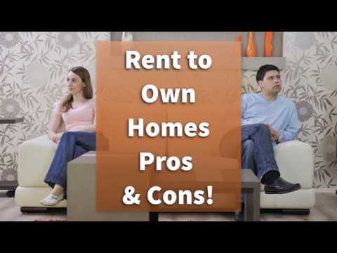 Rent to Own Homes – Pros and Cons